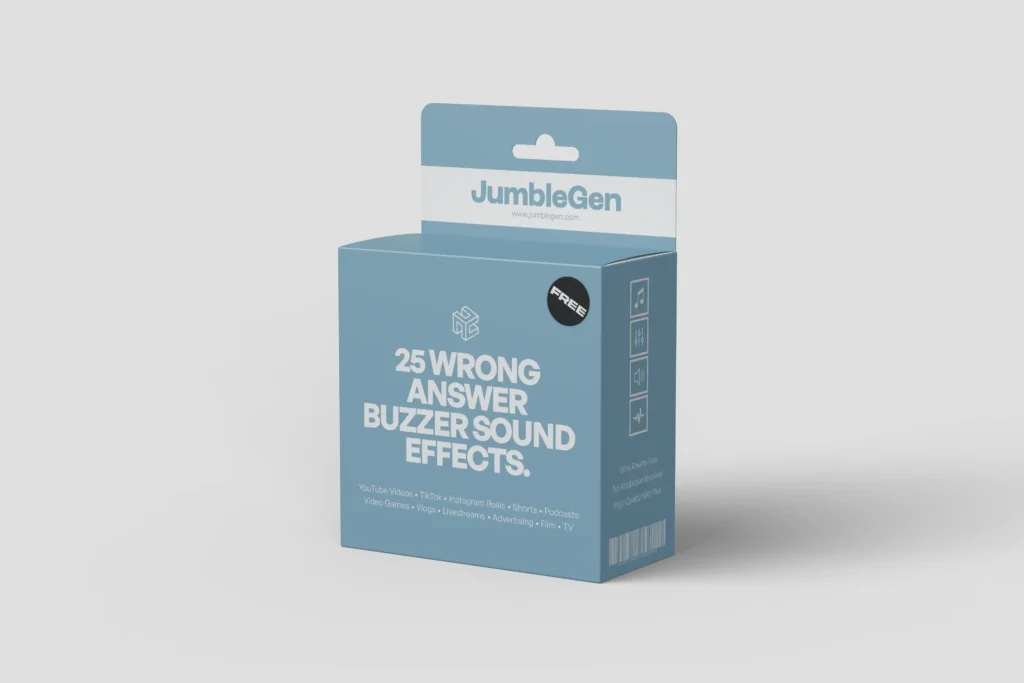 25 Free Wrong Answer Buzzer Sound Effects